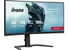 iiyama G-MASTER GCB3484WQSU-B1 - 34" Gaming Monitor, UltraWide Quad HD, LED, Black