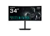 GIGABYTE GS34WQCA - 34" Curved Gaming Monitor, VA, WQHD, 120Hz