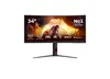 AOC G4 CU34G4Z Gaming Monitor - 34", Wide Quad HD, LED, Black, Red – מסך מחשב