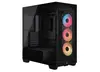 Corsair 3500X RS-R ARGB Case Black, Color del producto: Black