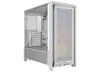 Corsair FRAME 4000D RS - Gaming PC Case, White, צבע המוצר: לבן