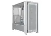 Corsair FRAME 4000D RS - Gaming PC Case, Midi Tower, White