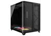 Corsair AIR 5400 LX-R RGB iCUE LINK - Midi Tower PC Case, Black, Product color: Black