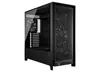 Corsair FRAME 5000D RS - Gaming PC Case, Midi Tower, Black, Product color: Black