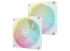 Corsair iCUE LINK LX140 - Computer Case Fan, 140mm, White, 2 pc(s)
