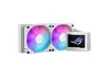 ASUS 90RC00K2-M0UAY0 ROG RYUJIN III 240 ARGB White Edition Liquid CPU Cooler - 240 mm, 2x 120 mm, LCD, 6 Years Warranty, 101 mm, 1 pcs, 2200 RPM, 6YR