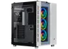 Corsair Crystal 680X RGB Tempered Glass ATX Gaming PC Case, White – מארז מחשב קורסייר