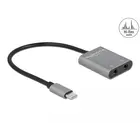 Delock D86586 - Audio Cable, 8pin, Lightning™, Male to Stereo Jack Male, 3.5mm, 3pin, 0.5m, image 3