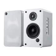 F&D R30BT - 2.0 Bluetooth Speakers, White, Wood