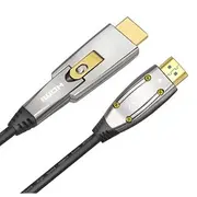 כבל HDMI 2.0 אקטיבי על סיב אופטי 15 מטר להתקנות
