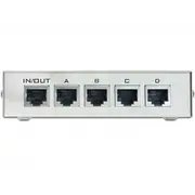 DeLOCK 87588 - Network Switch, Unmanaged, Beige