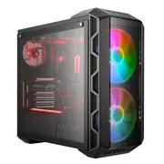Cooler Master MasterCase H500 - Gaming PC Case, ARGB, Midi Tower, Grey