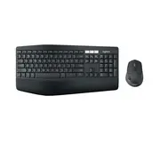 Logitech MK850 Performance 920-008520 - Keyboard + Mouse, 1,000 DPI, Hebrew, Standard/Full Size, Black, 2YR