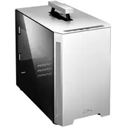 LIAN-LI Mini-ITX Case PC-TU150 - PC Case, Aluminum TG, Siver