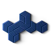 Elgato 10AAL9901 - Wave Panels Starter Set, Blue