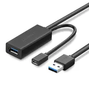 UGREEN 20826 - USB-A 3.0, Active Cable, Male To Female Extension, 5M, Black