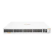 Aruba Instant On 1960 - Network Switch, 48G 2XGT 2SFP+ Managed, L2+, Gigabit Ethernet (10/100/1000), 1U, White
