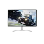 LG 32UN550-W - 32" Monitor, 4K Ultra HD, LED, Silver