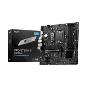 MSI PRO B760M-P DDR4 - Motherboard, Intel B760, LGA 1700, micro ATX
