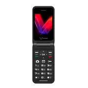 Victruio Flip JS01C - Folding Phone 2.8" Screen, 4G, Black