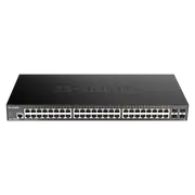 D-Link DGS-1250-52X - Network Switch, Managed, L3, Gigabit Ethernet (10/100/1000), Black