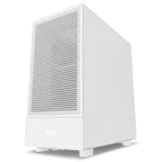 NZXT H5 Flow - Midi Tower PC Case, White