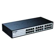 D-Link DES-1100-26 - Network Switch, Managed, L2, Black