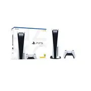 Sony PlayStation 5 - Gaming Console, 825GB, Wi-Fi, Black, White