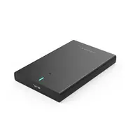 Vention KPAB0 - Hard Drive Enclosure, SATA, USB 3.0 Micro-B, 2.5", Black