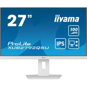 iiyama ProLite XUB2792QSU-W6 - 27" Monitor, Wide Quad HD, LED, White