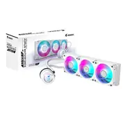 Gigabyte AORUS WATERFORCE II 360 ICE - AIO Liquid CPU Cooler, 3x120mm, White