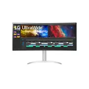 LG 38BQ85C-W - 37.5" Monitor, 75Hz, Quad HD+, IPS, White