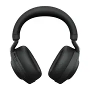 Jabra Evolve2 85 - Wireless Headset + Stand, Link380c, MS Stereo , Black