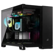 Corsair 2500X RGB - Gaming PC Case, Tempered Glass, Black