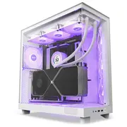 NZXT H6 Flow RGB - PC Case, White