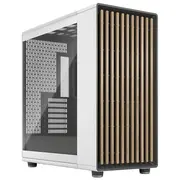 Fractal Design North XL - Computer Case, TG Clear, Chalk White
