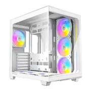 Antec C5 ARGB - Gaming PC Case, White