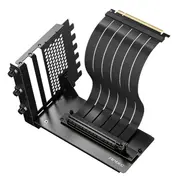 Antec 0-761345-70000-9 - RTX40 PCI-E 4.0 Riser Cable Vertical Bracket Kit, Black