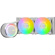 MSI MAG CORELIQUID E240 WHITE - Computer Cooling System, Motherboard, Processor Liquid Cooling Kit, 12cm
