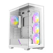 Antec C3 ARGB - Gaming PC Case, White
