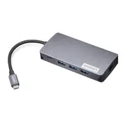 Lenovo GX91M73946 - Laptop Dock/Port Replicator, Wired, USB 3.2 Gen 1 (3.1 Gen 1) Type-C, Grey