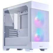 Lancool 205M MESH Snow - Gaming PC Case, Micro ATX, White