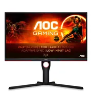AOC G3 25G3ZM/BK - 24.5" Gaming Monitor, Full HD, Black, Red