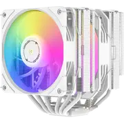 Coolleo Etian P60T Symphony V2 - CPU Cooler, ARGB, White