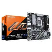 GIGABYTE B860M D3HP - Motherboard, Intel B860, LGA 1851 (Socket V1), micro ATX