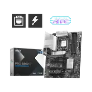 MSI PRO B860-P - Motherboard, Intel B860, LGA 1851 (Socket V1), ATX