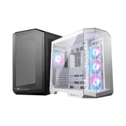 MSI MAG PANO 100R PZ - Gaming PC Case, Midi Tower, White