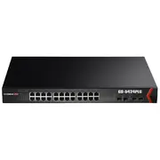 Edimax 24-Port Gigabit PoE+ with 4 SFP Slots Web Smart Switch GS-5424PLG