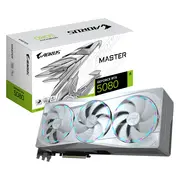 GIGABYTE AORUS GeForce RTX 5080 MASTER ICE 16G Graphics Card - 16GB GDDR7, 256bit, PCI-E 5.0