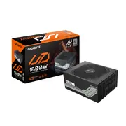 GIGABYTE UD1600PM PG5 AI TOP - Power Supply Unit, 1600W, ATX, Black
